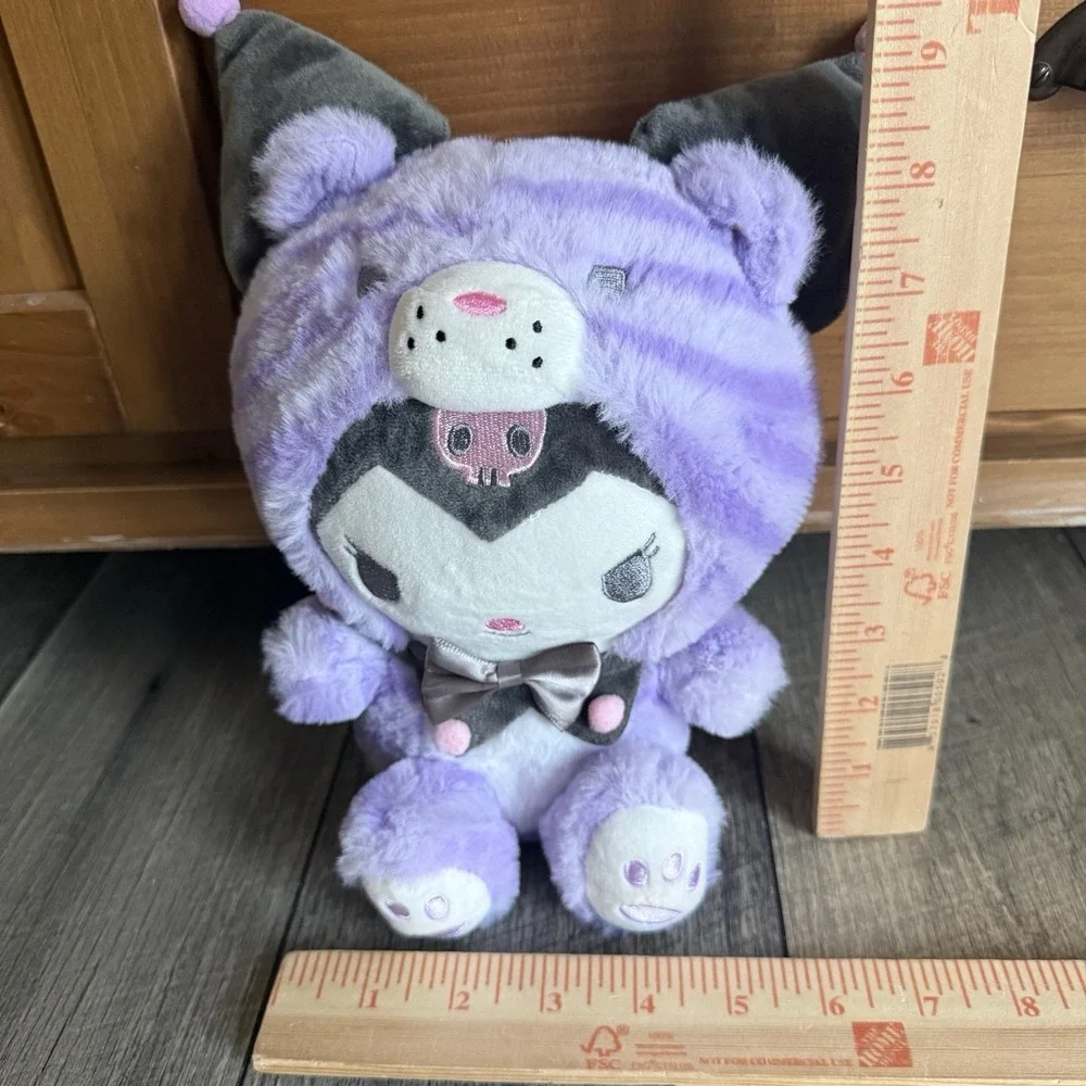 Hello Kitty - Kuromi‎ Tiger Tiger Transformation Plushie NEW Kiti Howaito Plush